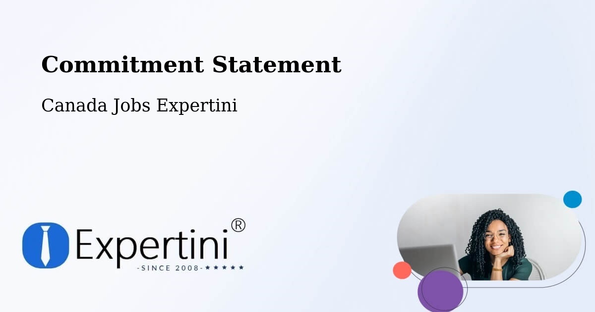 Commitment Statement - Canada Jobs Expertini