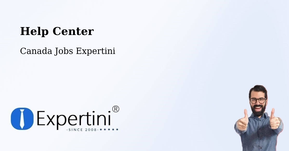 Help Center - Canada Jobs Expertini