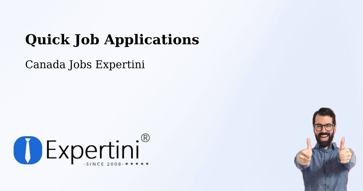 Quick Apply Feature – Kitchener - Canada Jobs Expertini