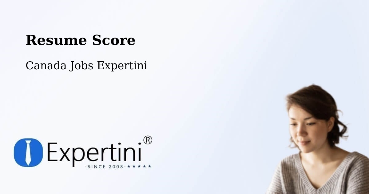 Resume Score & Job Description Match Tool – Kitchener - Canada Jobs Expertini
